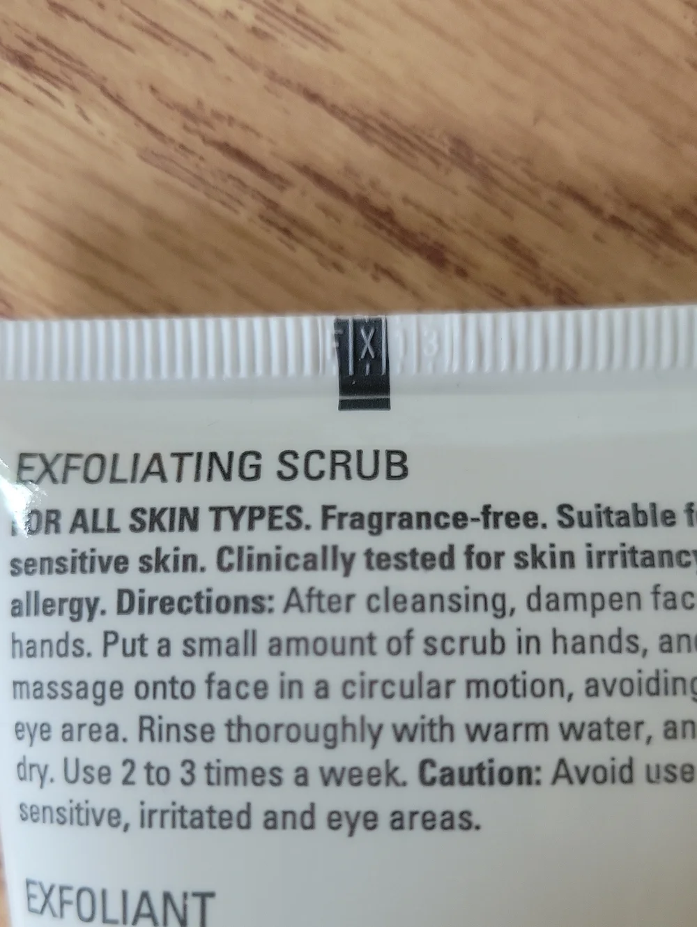 MaryKay Exfoliating Scrub 3 Fl Oz